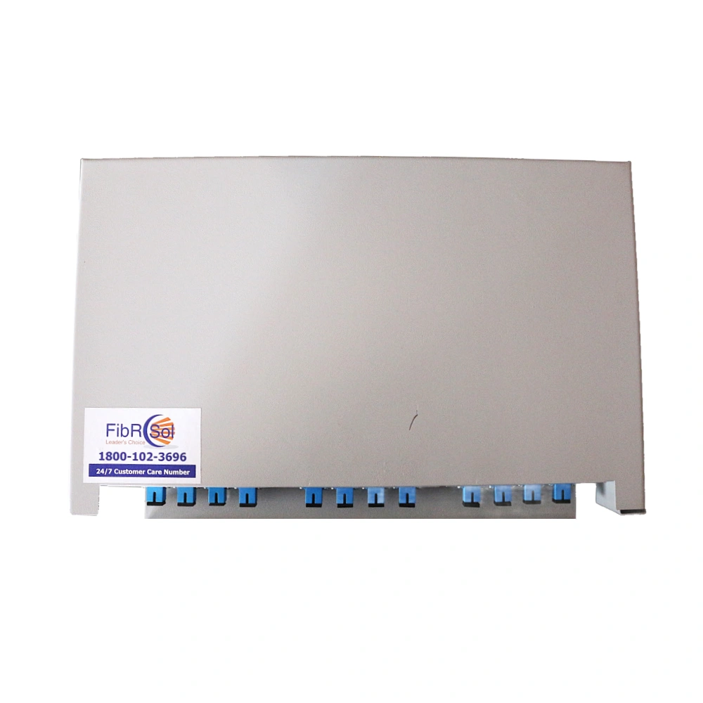 Fibrsol Patch Panel Unit LIU Fully Loaded Rack Mounted SC/PC (12F) view 2